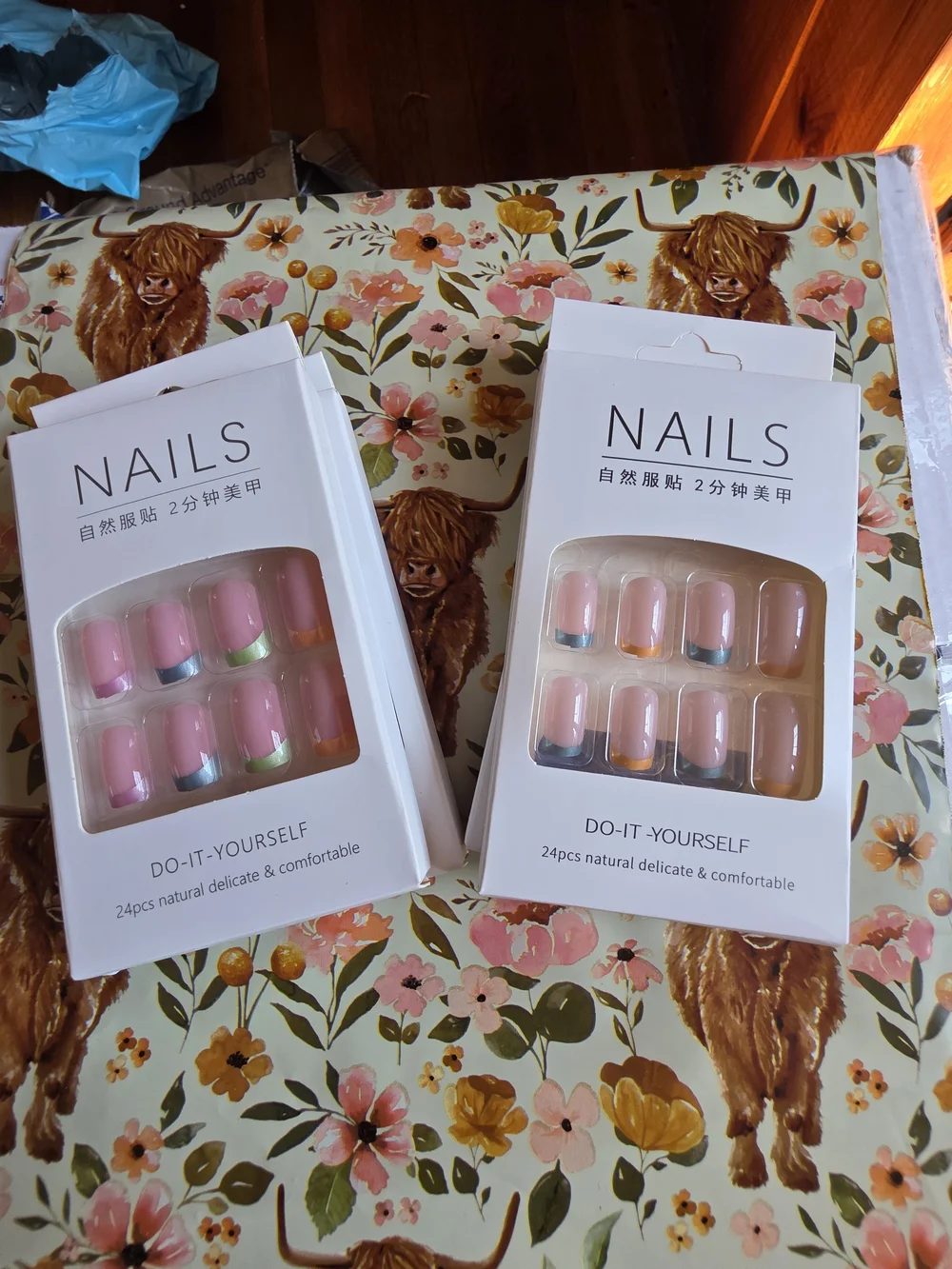 DIY Press-On Nails Set - 5 Sets